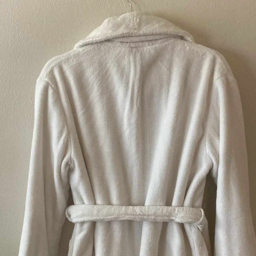Quince 100% cotton bathrobe NWOT medium - Picture 4 of 4